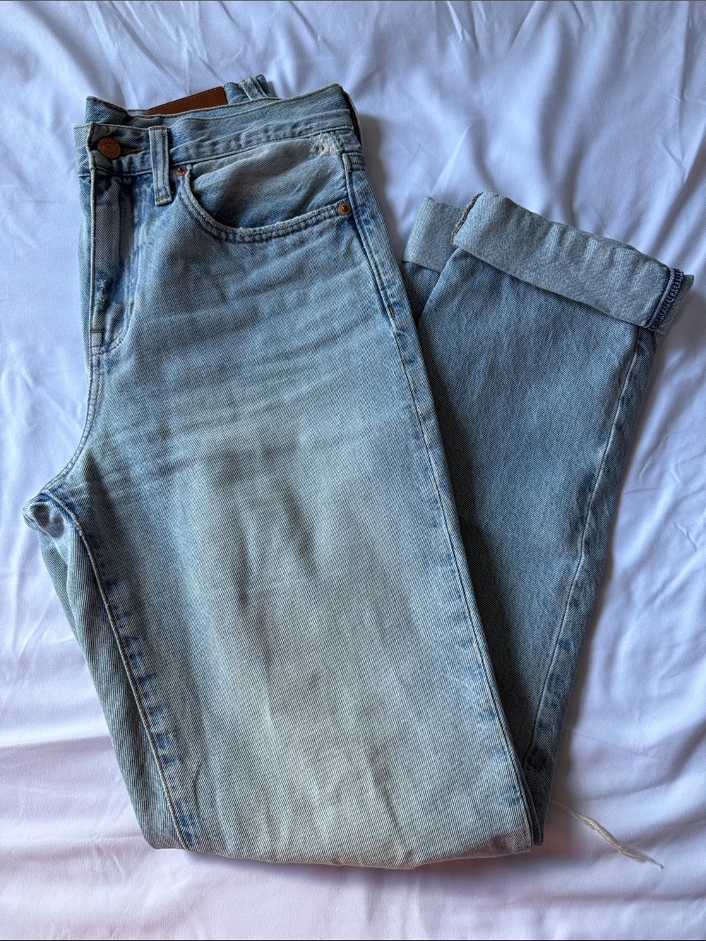 Jcrew- Women- Slouchy Boyfriend Jeans- Light Wash- Size 25